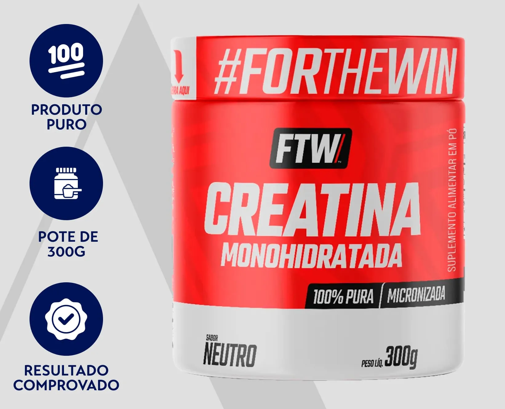 Creatina FTW em Pó | 300g