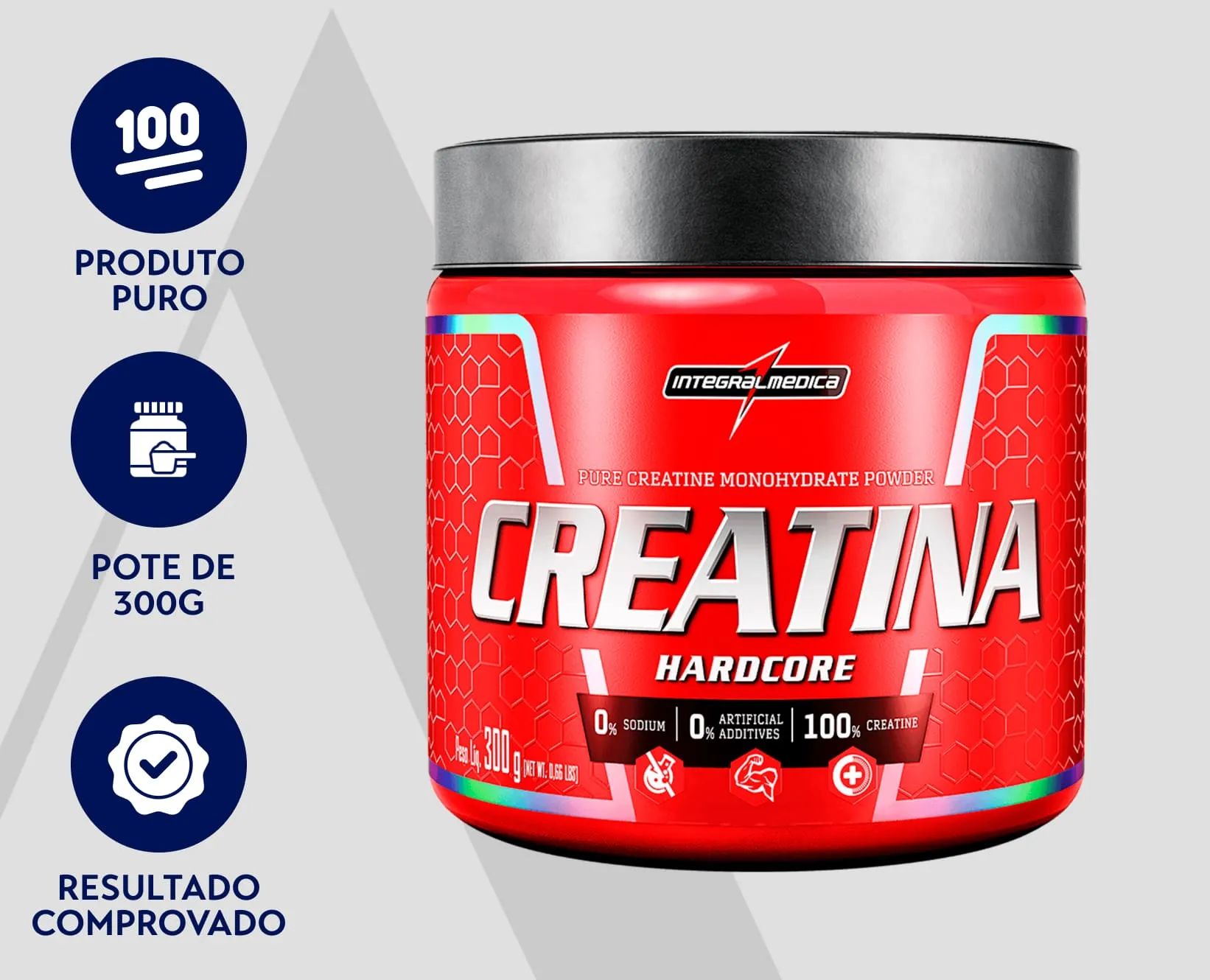 Creatina Integralmedica 300g em Pó