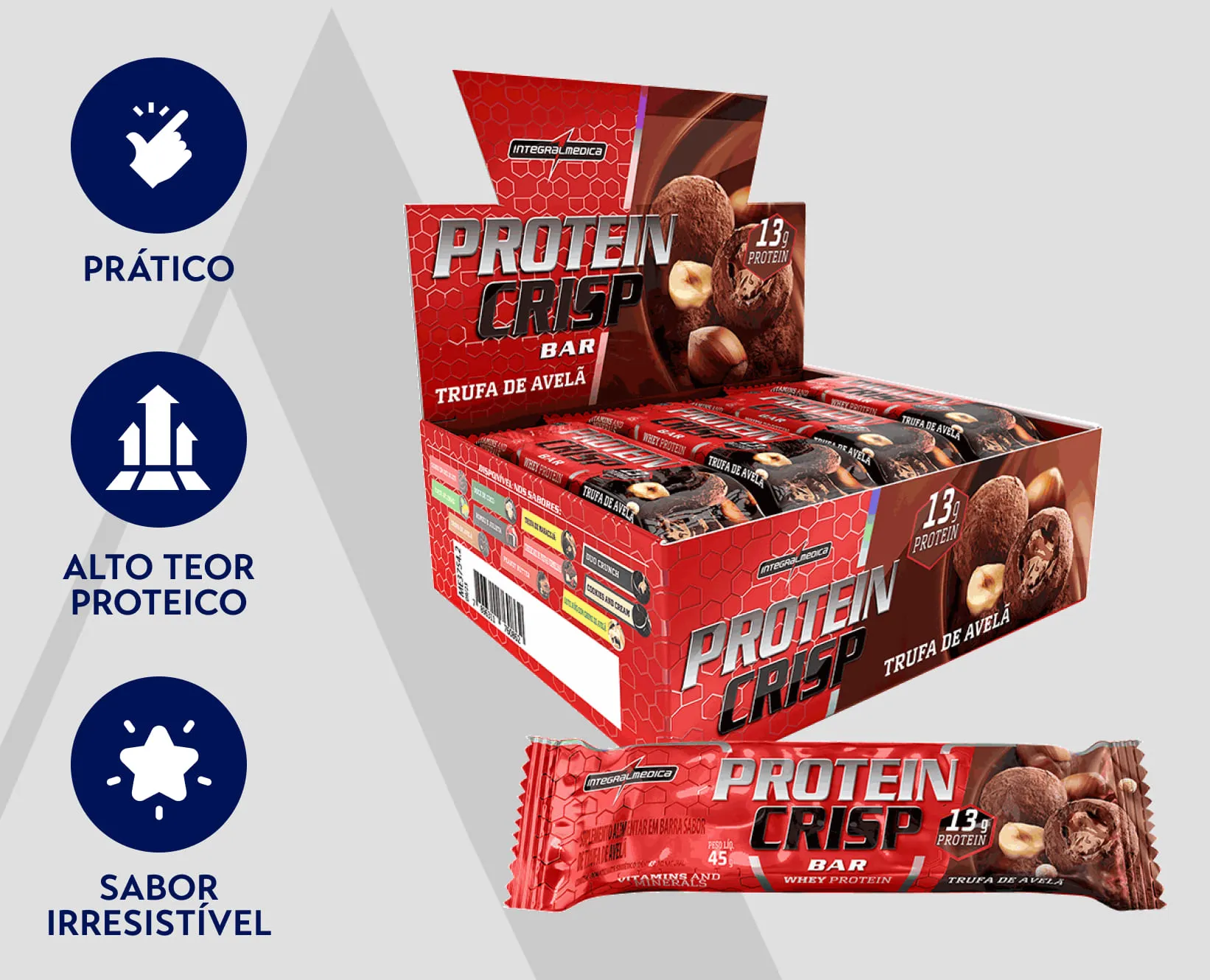 Barrinha proteica Integralmedica